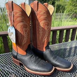 R Watson Smooth quill ostrich boot